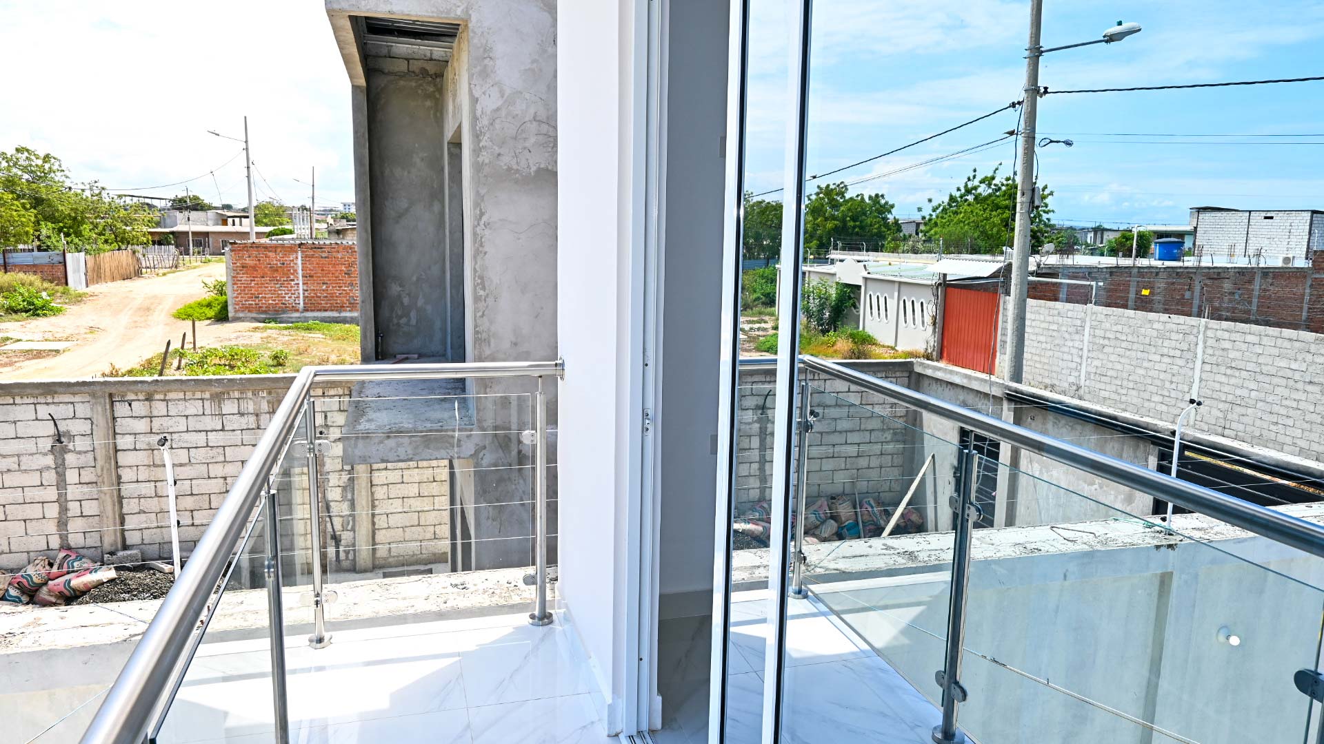 Balcón con vista en Villas Arcensas